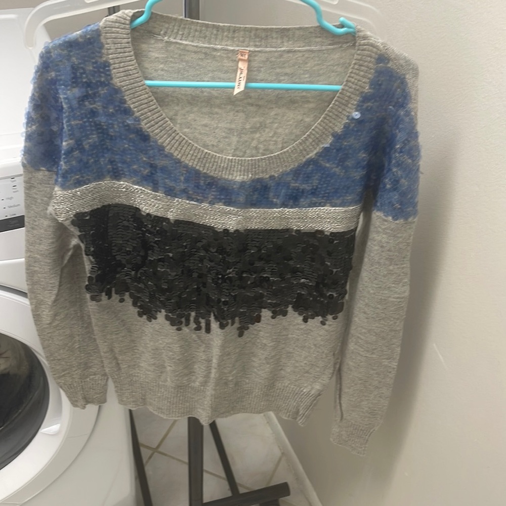 Super soft sparkle detail sweater